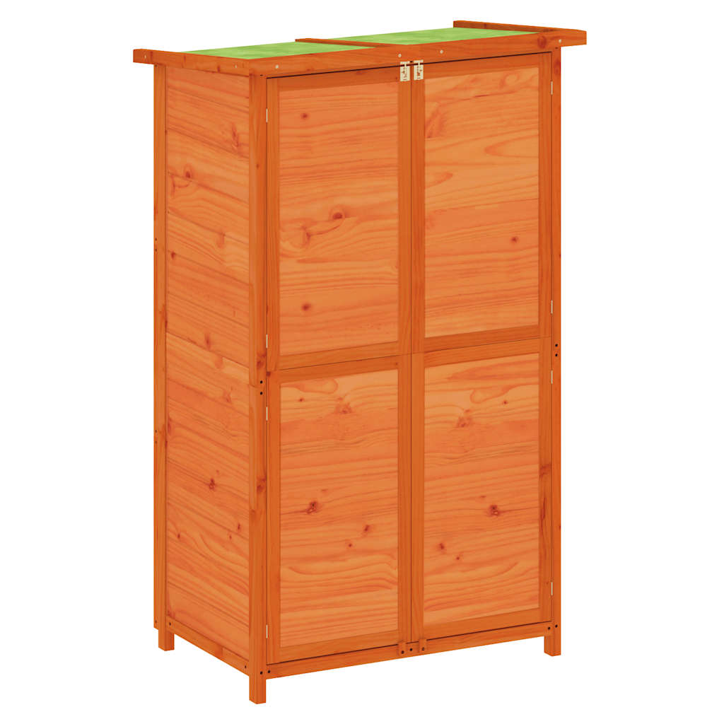 Vidaxl Garden Tool Shed, Brown, 83X57X140 Cm, Pine