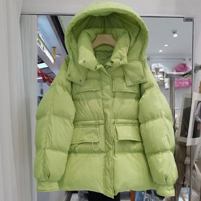 Jachetă cu glugă din puf pentru femei, toamnă iarnă, nouă modă, cu mânecă lungă, paltoane largi, casual, îngroșate, calde, solide