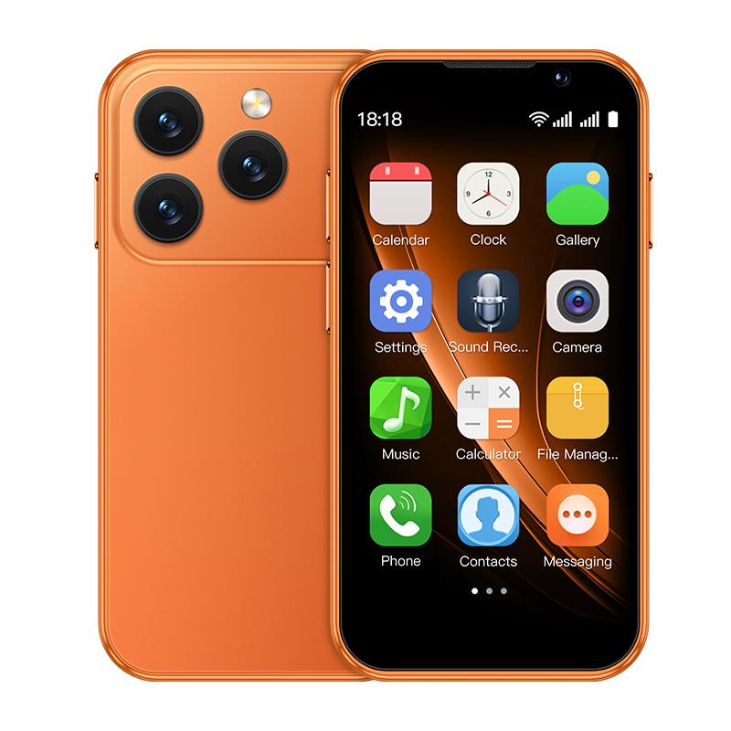Soyes I17 Mini 3G Mini Smartphone 3.0inches HD Screen 2GB RAM 16GB ROM Dual SIM Type-C Pocket Small Android Cellphone Support Face Unlock
