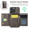 MAGKING K2 Series For iPhone 16 Pro Max Case Compatible with MagSafe PC+TPU+PU Leather RFID Blocking Phone Cover with Wallet