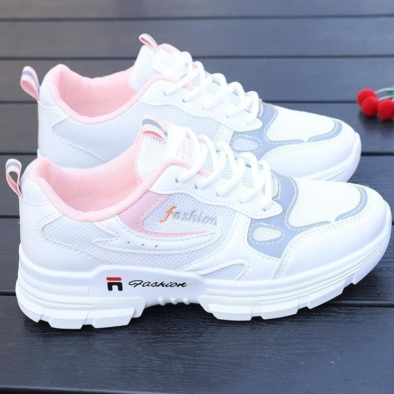 Korean version breathable dad shoes women's mesh student sports shoes 2025 new spring and summer trendy shoes versatile casual little white shoes