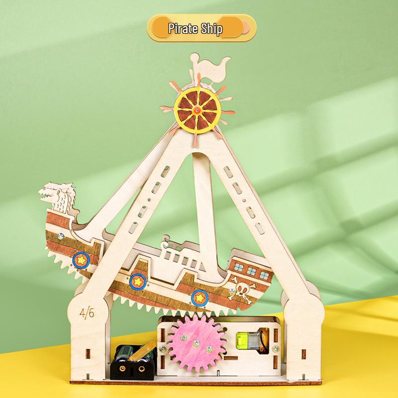 Pirate Ship Tech: DIY Science Experiment Kit for Primary & Secondary Students - STEAM Teaching Aid
