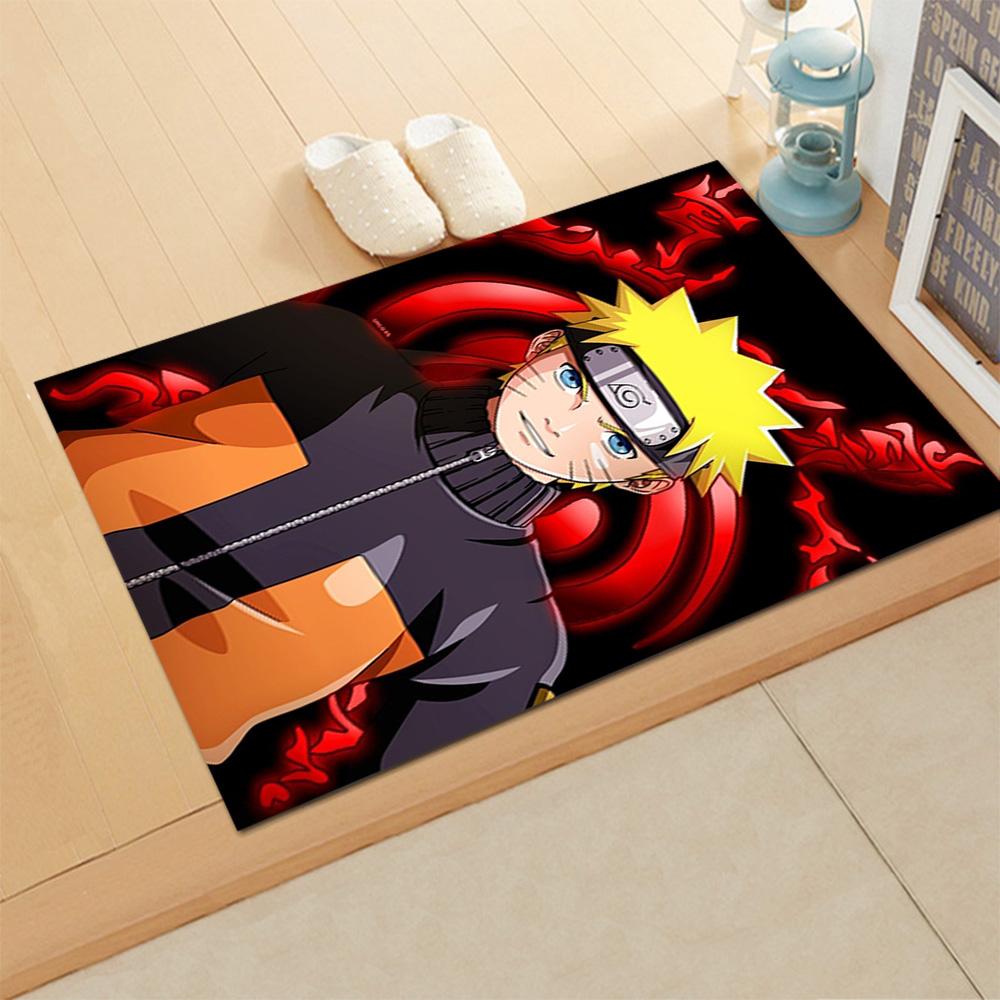Naruto Team Seven Adventure rug for living rooms, bedrooms, home décor, and as gifts.
