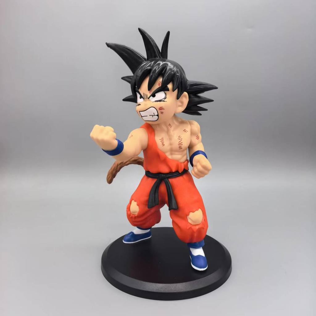 Dragon Ball GK White Hole Sitting Goku & Vegeta Figurine Toy Ornament Birthday Gift