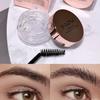 Wild Brow Taming Gel,3D Eyebrow Styling Gel,Long Lasting Waterproof and Sweat Proof,Eyebrow Makeup Shaping Soap,Transparent Gel