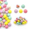 Bracelets Beads Silicone Material Colorful Loose Bead Jewelry Making Supplies