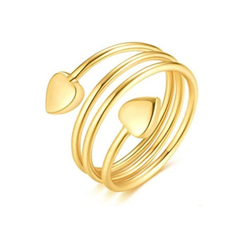 Magnet Lymph Detox Ring Love Heart Gift Women Men Magnet Therapy Rings for Pain Relief Carpal Tunnel Jewelry Gift
