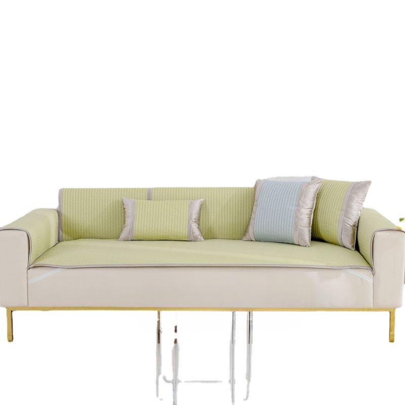 

Подушка для дивана Schoenoplectus Trigueter Palla Соломенный коврик Подушка сиденья для лета Летний диван Полотенце Чехол Летний охлаждающий коврик 60*60cm