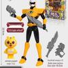 Mini Force X Leo Max Action Figure - Sound & Light Transformer Toy for Kids