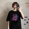 Summer New Student Tops Dark Korean Version Loose Printing Short-sleeved T-shirt Women's Ins Tide