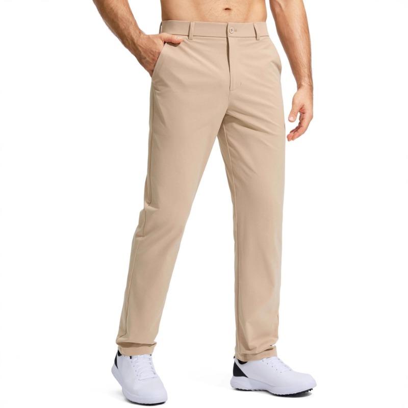 Men Black Slim Fit Straight Leg Business Casual Pants