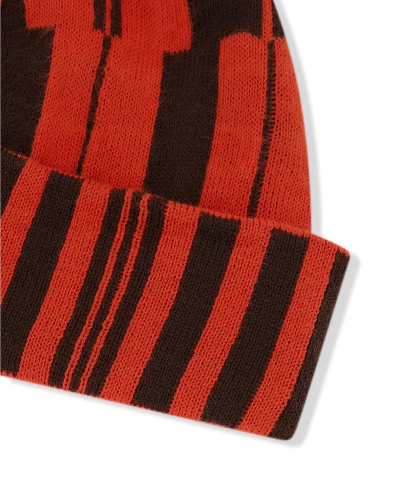 YESEYESEE Gdb Brick Beanie Orange