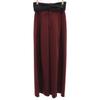 LOKITHO made in Japan High Waist Weite Hose 1 Bordeaux Damen Gebraucht