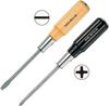 VESSEL Wooden Handle Penetrating Driver Shaft 350 (Long Type) +2×250
