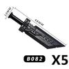Military Building Blocks MOC Star Movie Characters Solider Figures War Mini Bricks Weapons Accessories Guns Cloak Axe Armor
