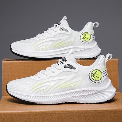 Men's Shoes New Fashion Men's Lightweight Casual Shoes Trendy Versatile Mesh Breathable Comfortable Sports Shoes Men