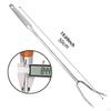 304 Stainless Steel Meat Carving Fork, Practical Multi-Purpose Professional Kitchen Utensil, for