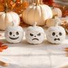 Festive Entrance Display Pieces 3D Printed Mummy Pumpkin Skull Figurine for Halloween Decorations, Versatile Showcase Statues with Funny Expressions