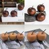 Wooden Apple Aromatherapy Car Diffuser With Incense Holder For Office And Home Decor