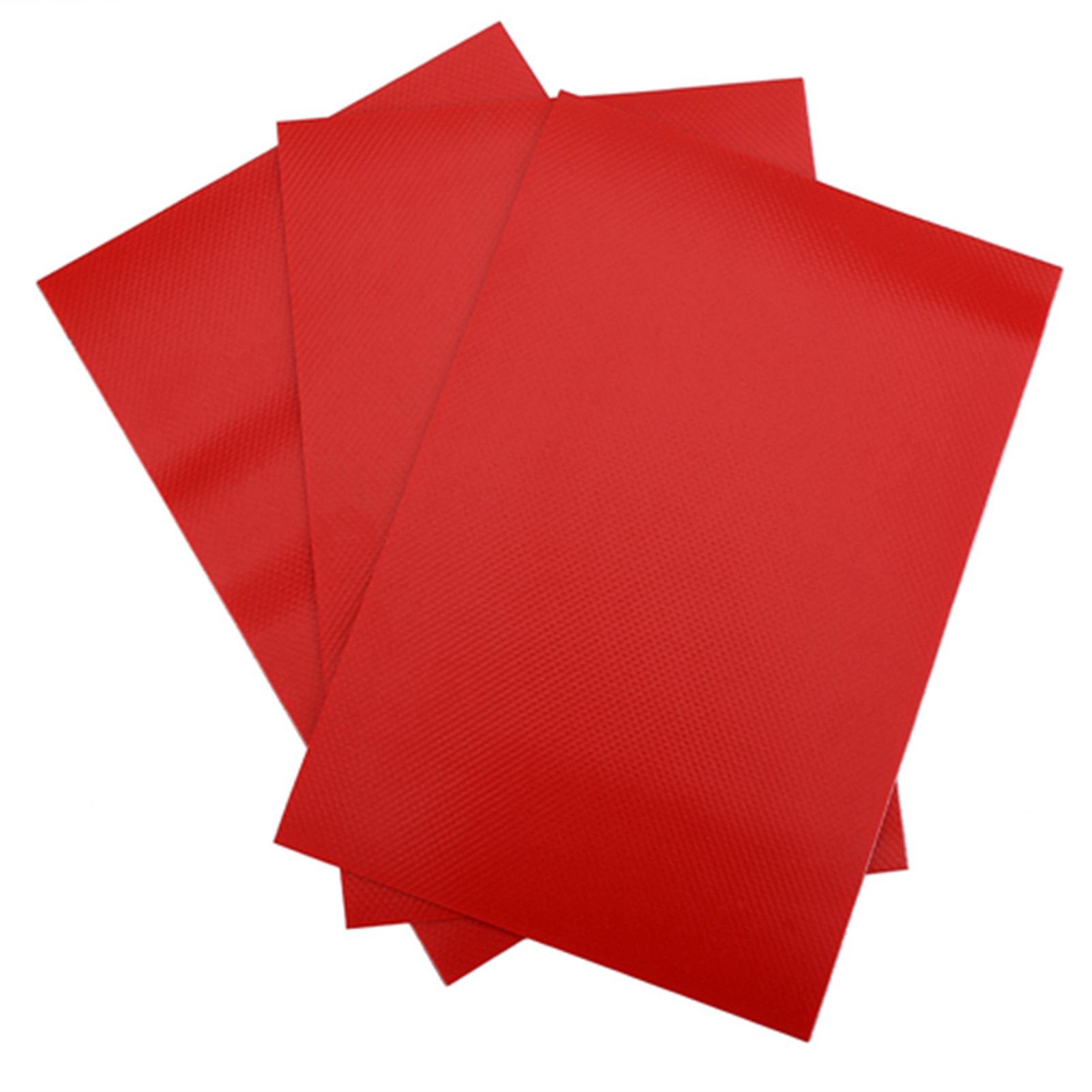 3 stuks PVC Reparatie Pleisters Kit Set voor Opblaasbaar Vlot Boot Kano Kajak  (Zwart)