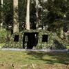 Cort familial tunel Vidaxl, 6 persoane, Camuflaj, Impermeabil