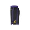 Nike Dri-FIT NBA Los Angeles Lakers Swingman City Edition Shorts 'Black Purple' Men's DX8706-010