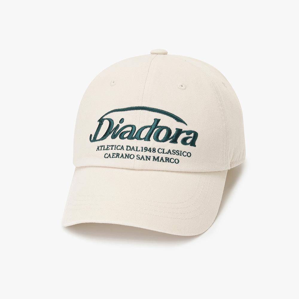 diadora Basic Cotton Twill Ball Cap Ivory