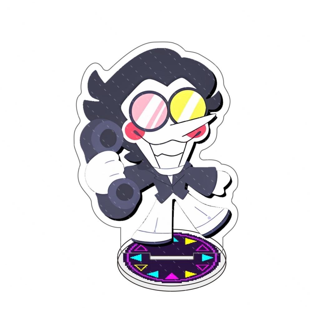 Game Deltarune Display Ralsei Kris Susie Spamton Angel Acrylic Stands Keyring for Undertale Figure Stande Fans Gaming Gamer Gift