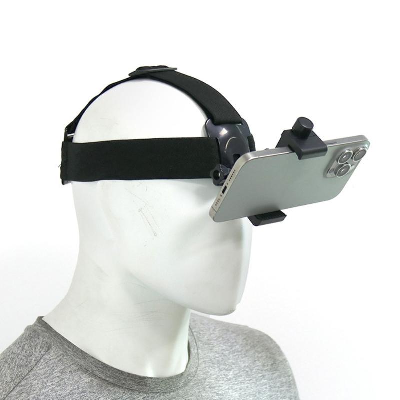 Portable Adjustable Chest Headband Mobile Phone Mount For Sports Recording First Person Perspective Secure Attachment