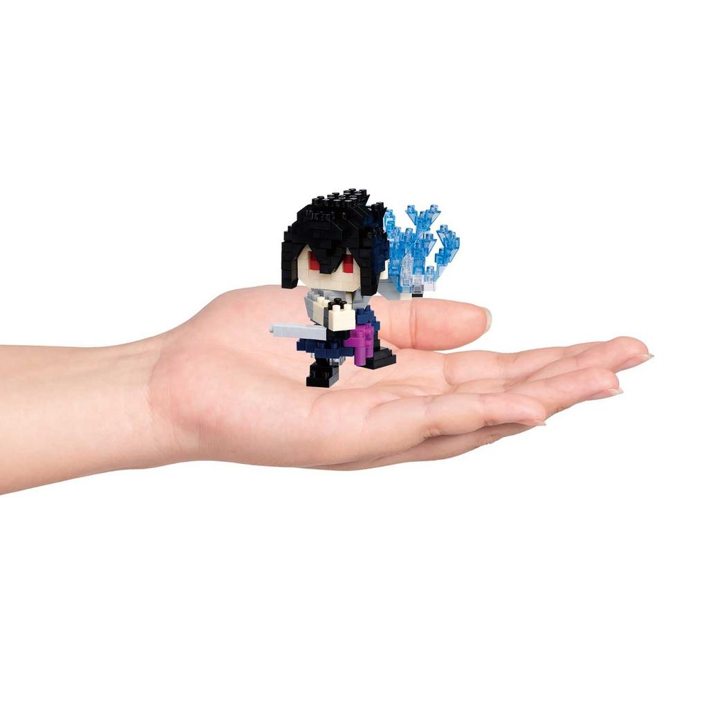 Kawada Nanoblock Uchiha Sasuke 3 X X 18 Ages 12 and Interior "NARUTO Shippuden" NBCC_222, 10.5 Cm, Up, Decoration, Hobby, NBCC_222