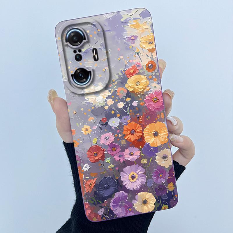 Phone Case For Redmi K50 Gaming K40 Gaming Xiaomi POCO F3 GT F4 GT 5G Protection Casing Girls Silicone Soft Protective Cover