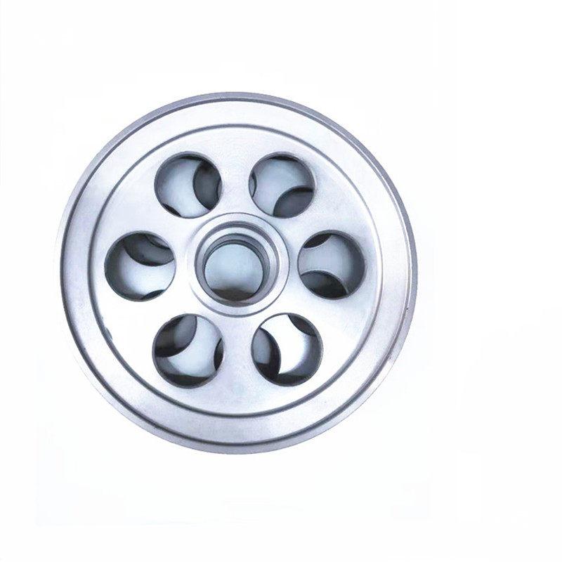Aluminum Alloy Cable Wheel with 120MM Diameter and Ceramic Coating