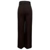 Ladies Summer Straight Casual Waistband Solid Colour Long Pants