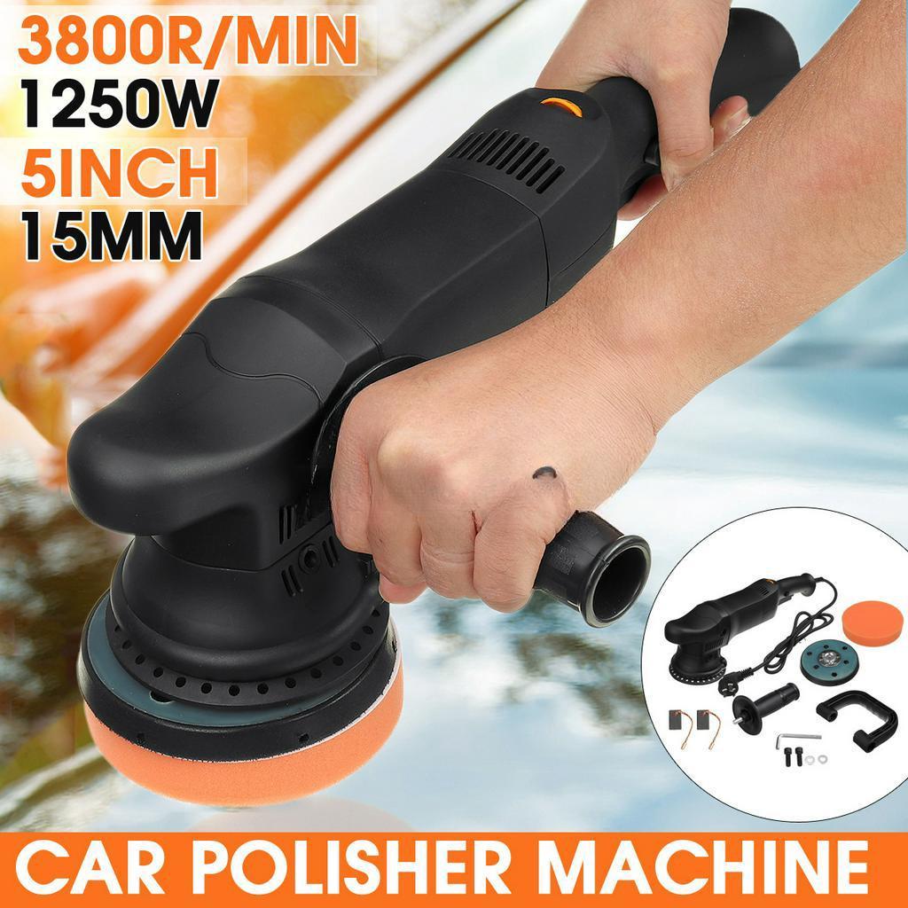 Furniture Polishing Tool Car Dual Action Polisher D/A Orbital Buffer Sander Car Electric Polisher Waxing Machine 1250W