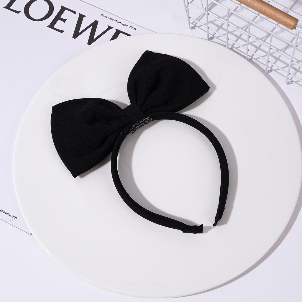 Custom Sequins Big Bow Three-Dimensional Hair Accessories Oversize Christmas Headband for Women Girls