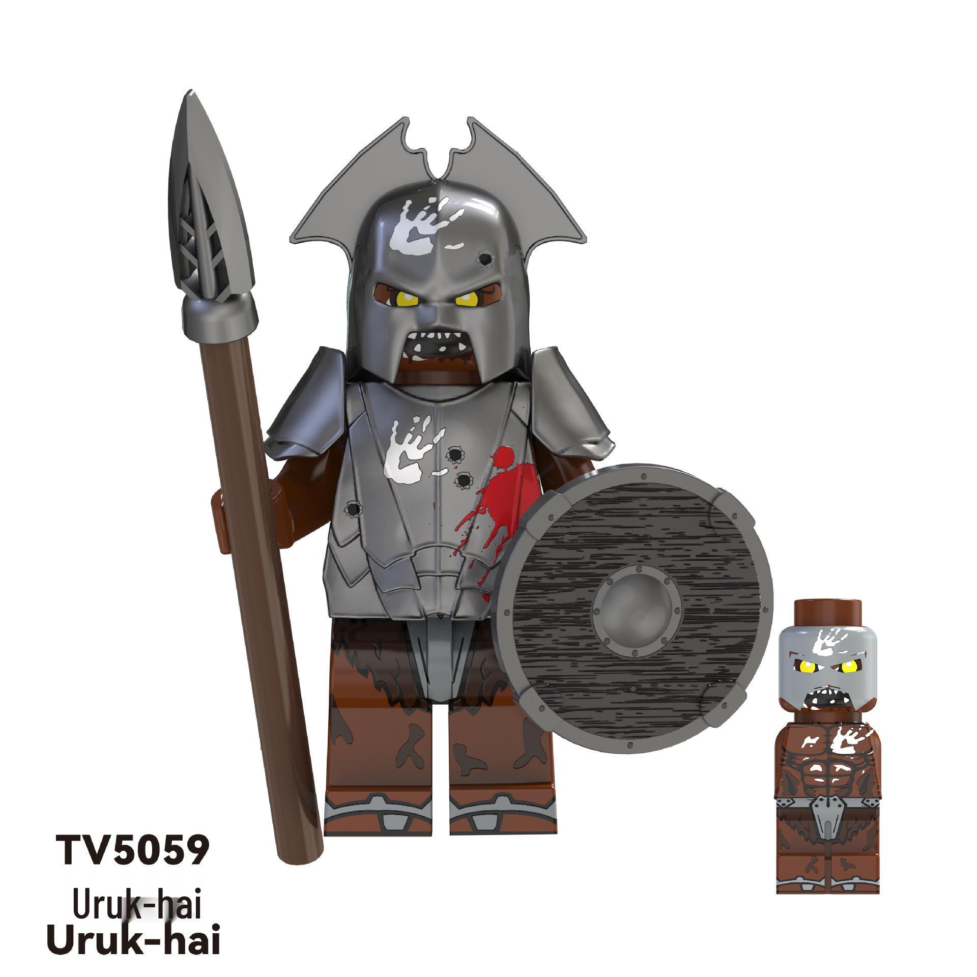 Lord of the Rings Orc Legion Building Blocks Figure Toy - TV6408