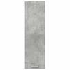Hanging Cabinet with Door Concrete Grey 30 X 31 X 100 Cm Particleboard