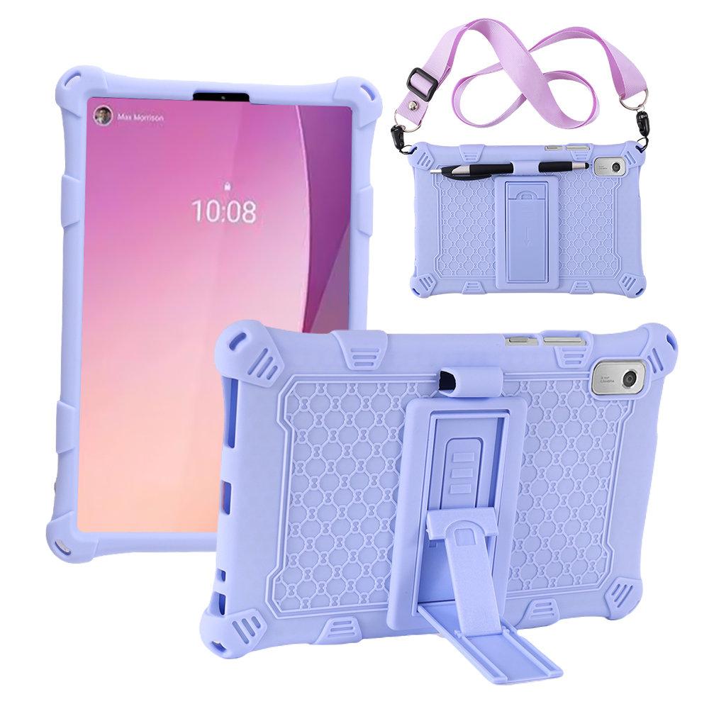 Case For Lenovo Tab M9 TB-310FU TB-310XU Kickstand Soft Silicone Kids Safe Tablet Cover Full Body Protect Funda