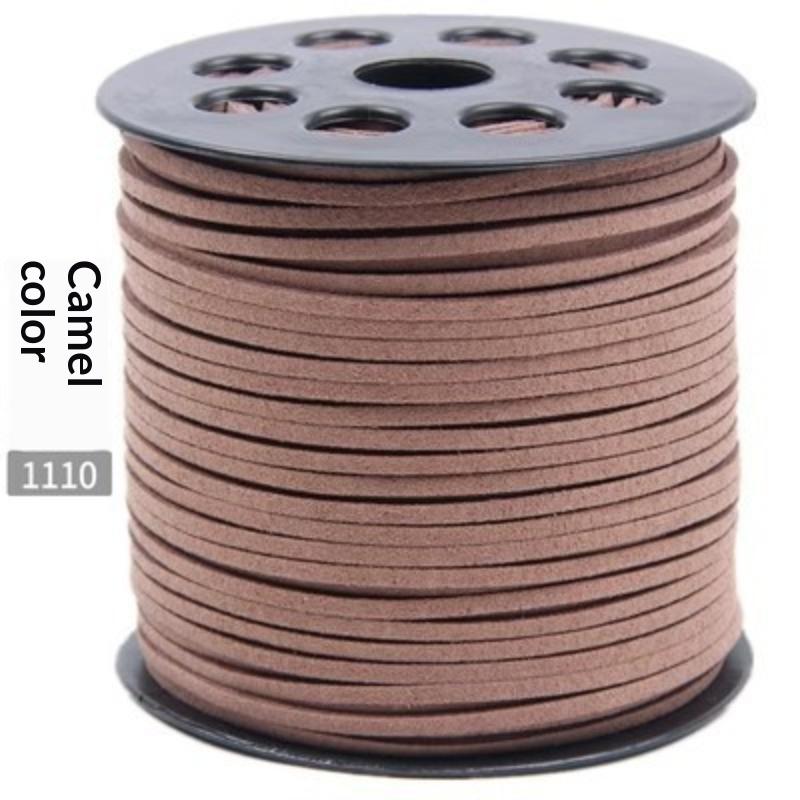 82Meters Suede Rope Leather Cords Woven Cord Wire Necklace Bracelet Diy Handmade Jewelry Decoration Accessories