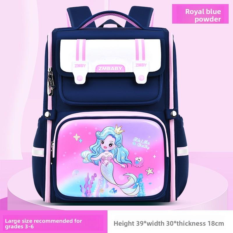 Kids Cartoon School Backpack With Durable Pu Material For Elementary Students