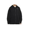 Nike Zippered Fleece Lined Hooded Jacket Women Jackets Black DD5635-010