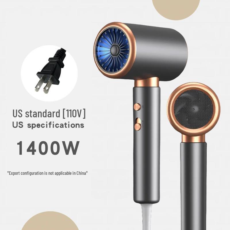 High-Speed Negative Ion Hair Dryer for Home and Salon Use - Cold & Hot Air, High Power