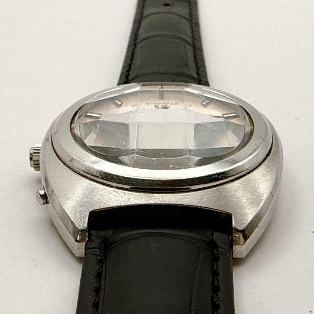 Used B163 [Working/Vintage/New Belt] ORIENT Chrono Ace Automatic Mechanical 27 Jewels Men's Watch