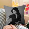 Beauty Woman A-Amy W-Winehouse Cushion Cover Car Throw Pillow Case For Sofa Car Christmas Gift 40x40cm 45x45cm