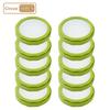 1-10PCS Silicone Food Storage Container Double Sided Lid Mini Fridge Organizer for Fruits Vegetables Fresh Keeping Kitchen Box