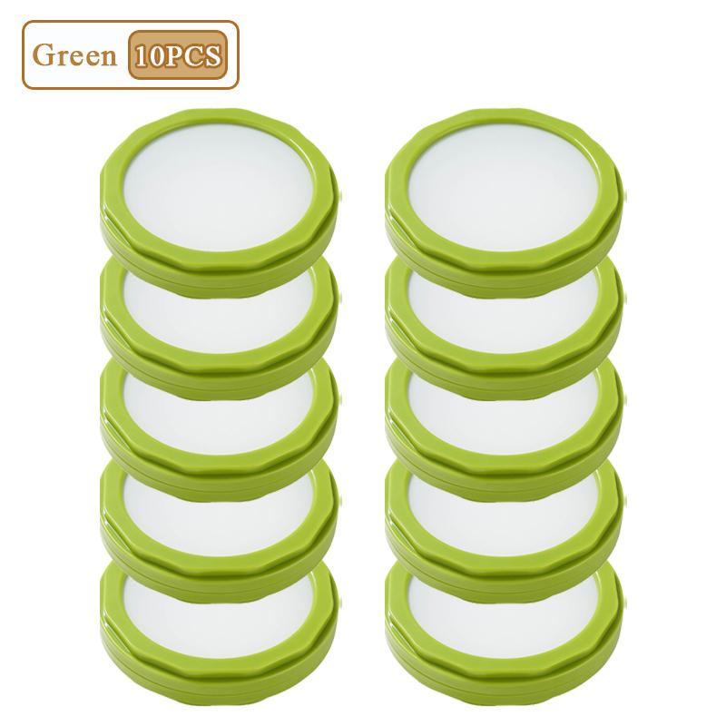 1-10PCS Silicone Food Storage Container Double Sided Lid Mini Fridge Organizer for Fruits Vegetables Fresh Keeping Kitchen Box