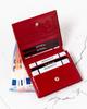 Women's leather wallet RD-AN01-GCL RED