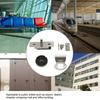 Secure Door Lock Indicator Stainless Steel Privacy Door Indicator Lock  Public Toilet