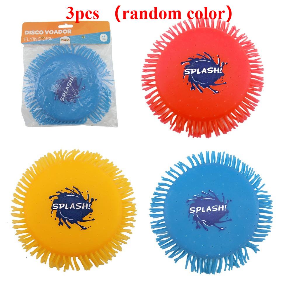Water Flying Discs for Kids Soft Sports Disc Soaks The Target On Impact Swimming Pool Toys Beach Water Toys Fun Outdoor Games