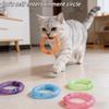 5Pcs Cat Toy Set, Mesh Tube with Bell, Noise-making Chew Toys To Relieve Cat Boredom.
